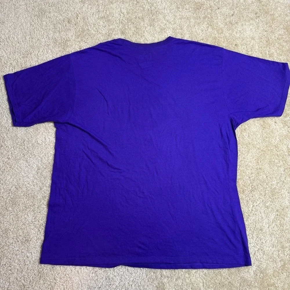 Adidas Los Angeles Lakers Traditional Logo NBA Shirt 2XL Basketball Fan‎ Apparel